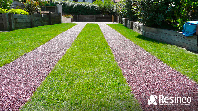 Revetement Granulat Allee Carrossable