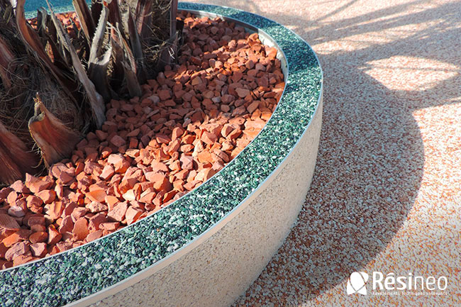 Sol Exterieur Revetement Granulat