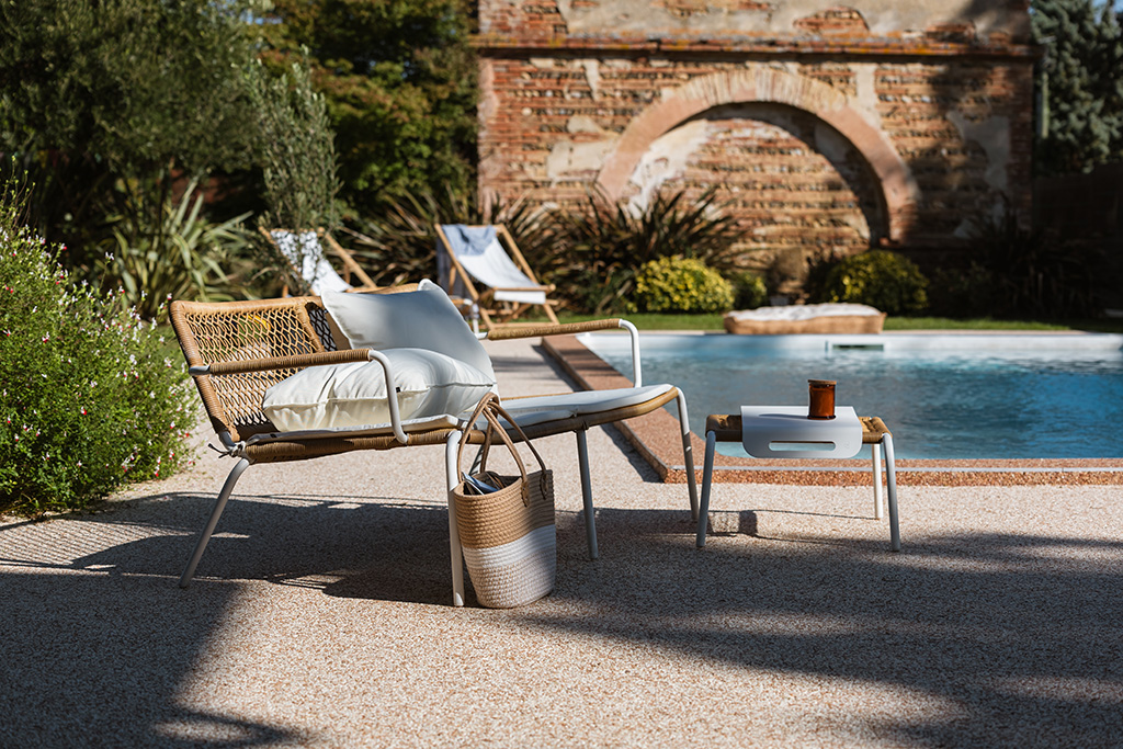 plage de piscine Résineo