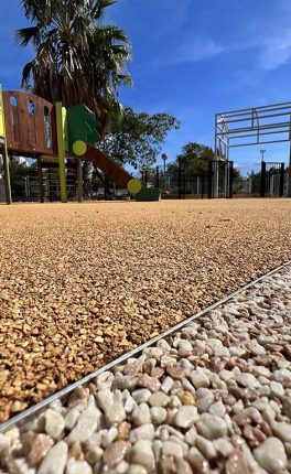 Aire de Jeux sol amortissant - Résineo Ecoflex