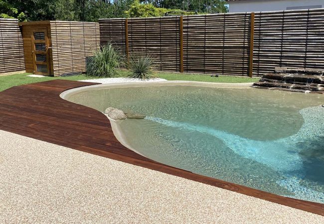 contour de piscine résine